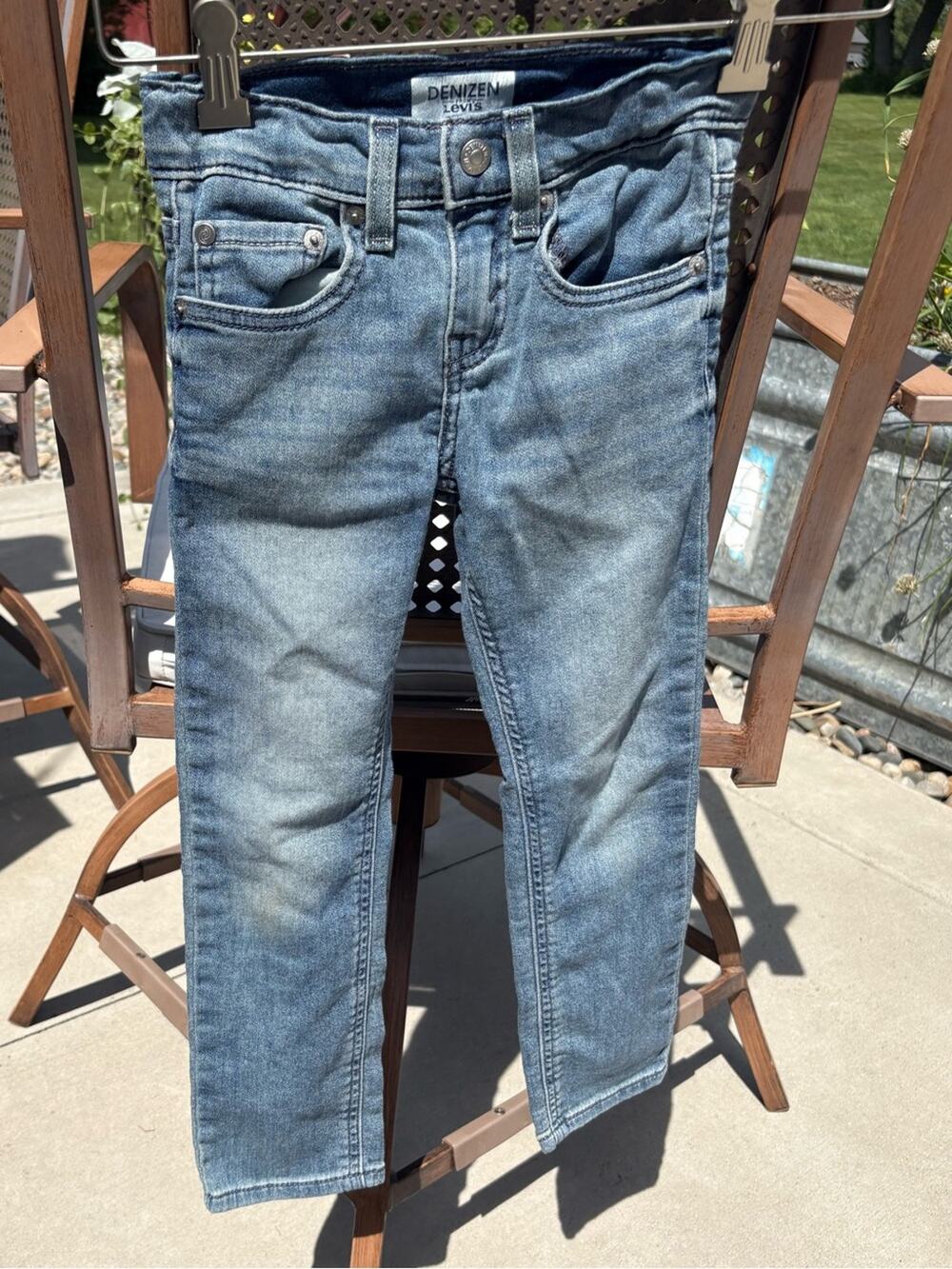Girls Light Blue Slim Jeans Denizen Levi’s in size 6